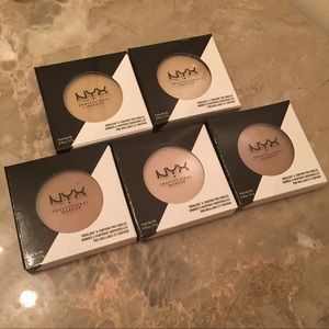 Bundle of 5x NYX Highlight & Contour Pro Singles